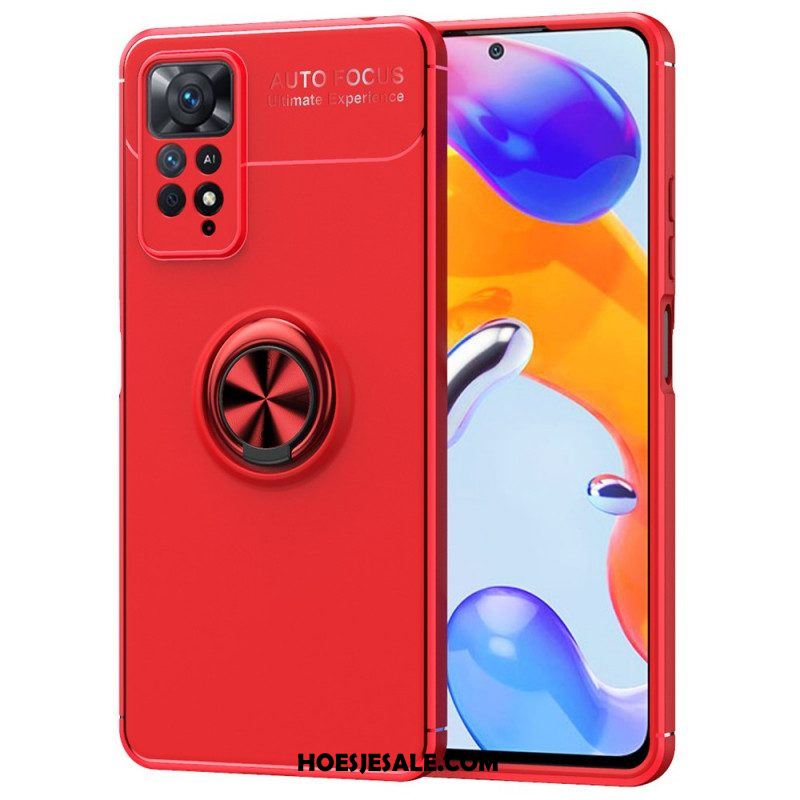 Hoesje voor Xiaomi Redmi Note 11 Pro / 11 Pro 5G Roterende Ring