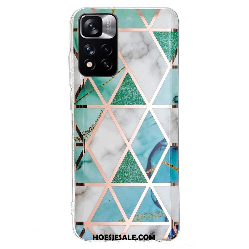 Hoesje voor Xiaomi Redmi Note 11 Pro Plus 5G Ontwerper Marmer