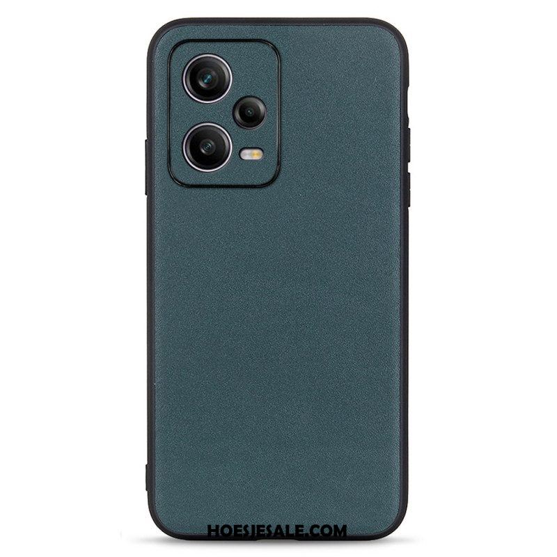 Hoesje voor Xiaomi Redmi Note 12 Pro Echt Leer