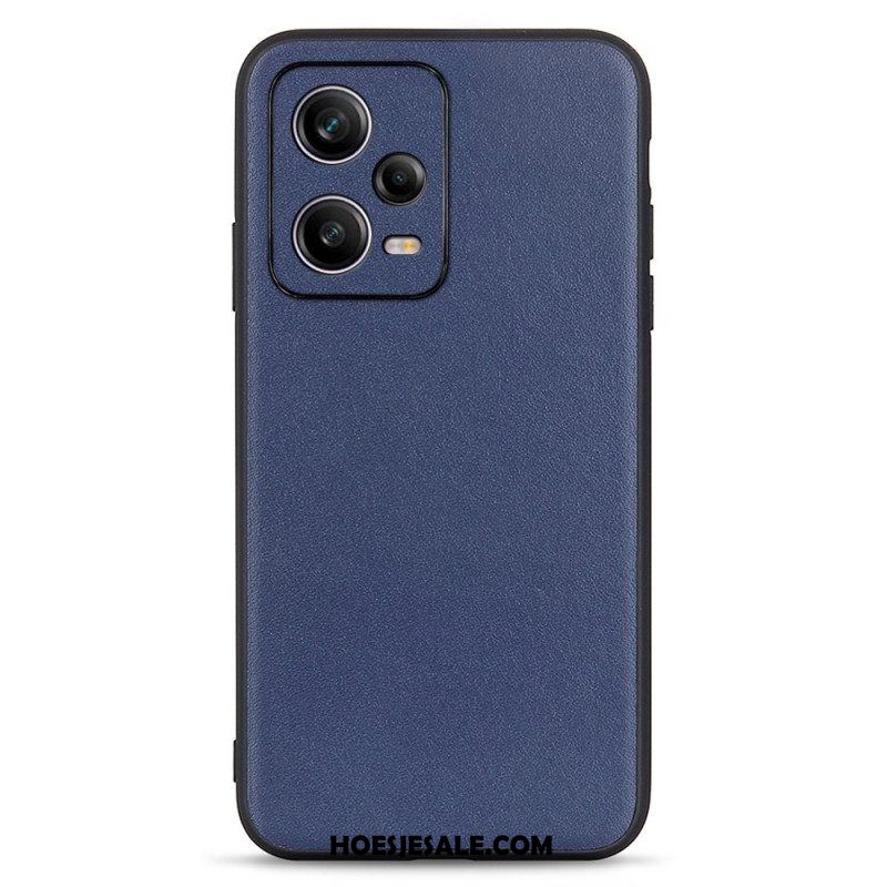 Hoesje voor Xiaomi Redmi Note 12 Pro Echt Leer