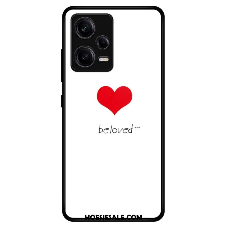 Hoesje voor Xiaomi Redmi Note 12 Pro Hart Van Gehard Glas