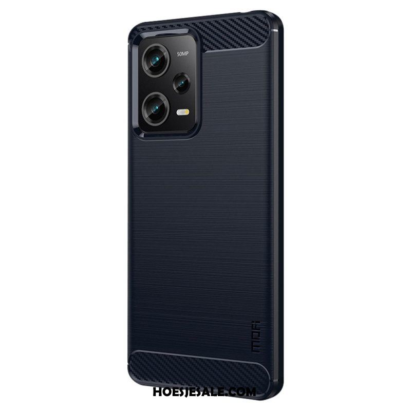 Hoesje voor Xiaomi Redmi Note 12 Pro Mofi Geborsteld Koolstofvezel