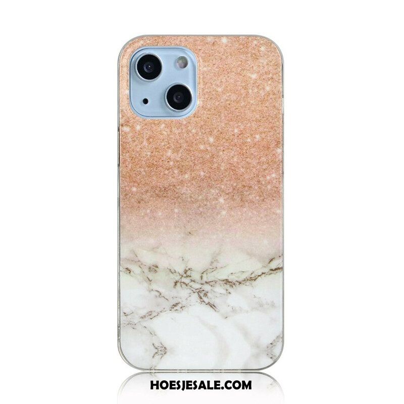 Hoesje voor iPhone 13 Mini Vereenvoudigd Marmer