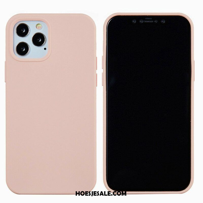 Hoesje voor iPhone 13 Mini Vloeibaar Silicium