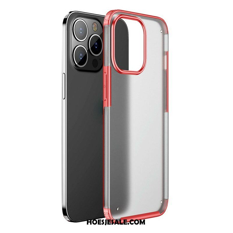 Hoesje voor iPhone 13 Pro Frosted Hybride