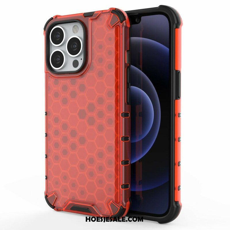 Hoesje voor iPhone 13 Pro Honingraatstijl