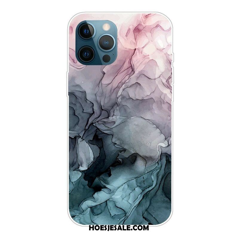 Hoesje voor iPhone 13 Pro Marmeren Kleuren