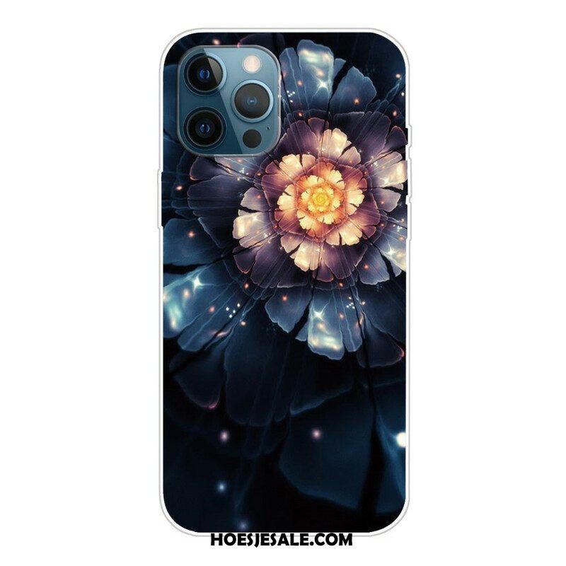 Hoesje voor iPhone 13 Pro Max Flexibele Bloemen