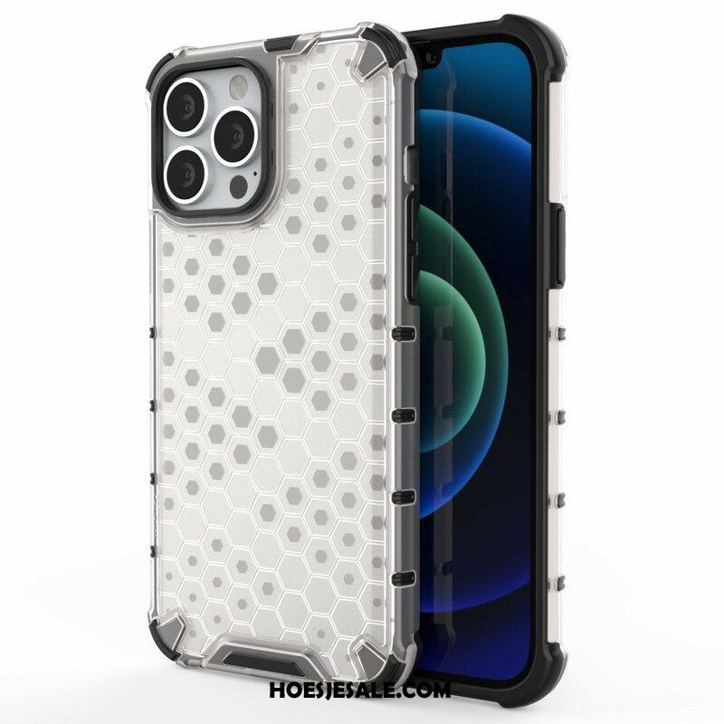 Hoesje voor iPhone 13 Pro Max Honingraatstijl