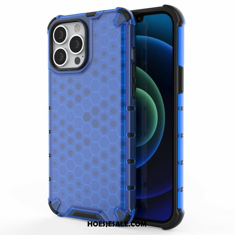 Hoesje voor iPhone 13 Pro Max Honingraatstijl