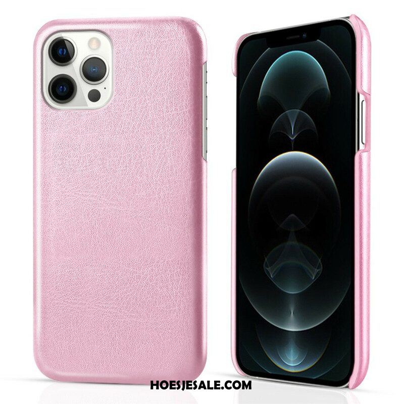 Hoesje voor iPhone 13 Pro Max Ksq Leereffect