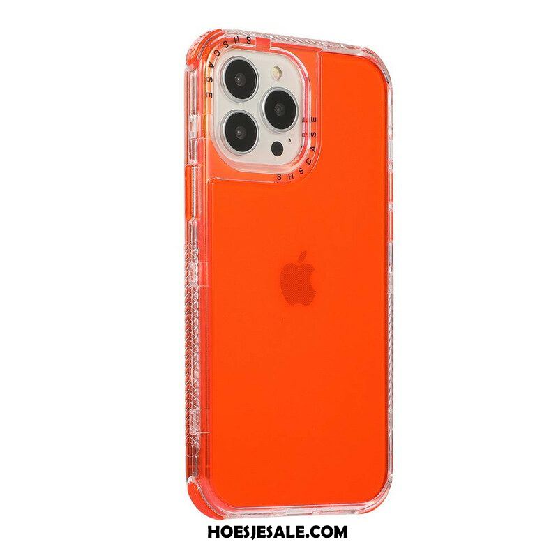 Hoesje voor iPhone 13 Pro Max Transparant Getint