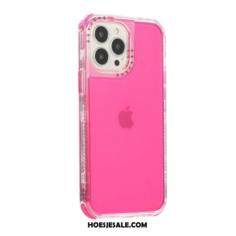 Hoesje voor iPhone 13 Pro Max Transparant Getint