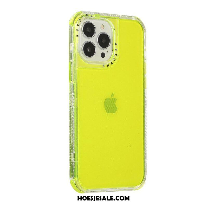 Hoesje voor iPhone 13 Pro Max Transparant Getint