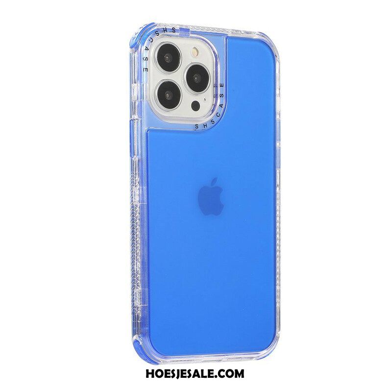 Hoesje voor iPhone 13 Pro Max Transparant Getint