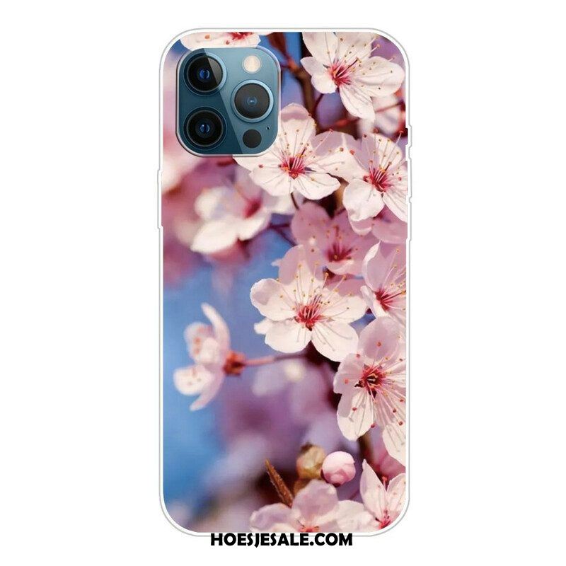 Hoesje voor iPhone 13 Pro Realistische Bloemen