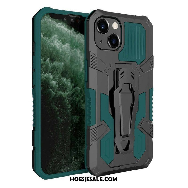 Hoesje voor iPhone 13 Pro Robot Met Riemclip