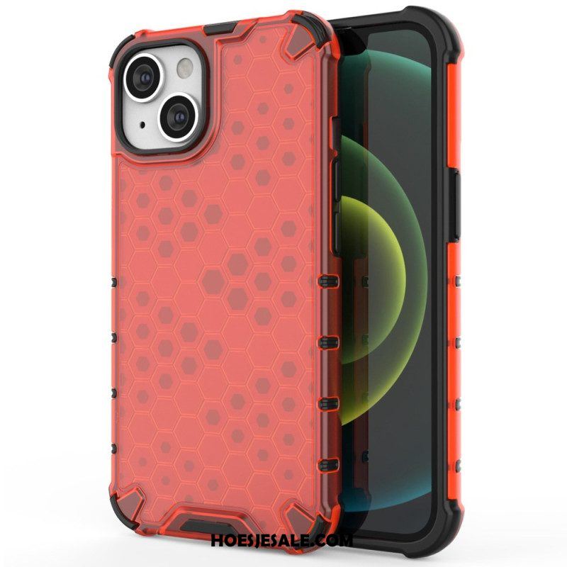 Hoesje voor iPhone 14 Honingraatstijl