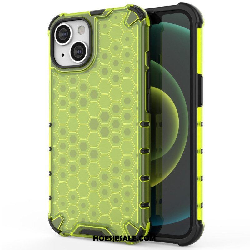 Hoesje voor iPhone 14 Honingraatstijl