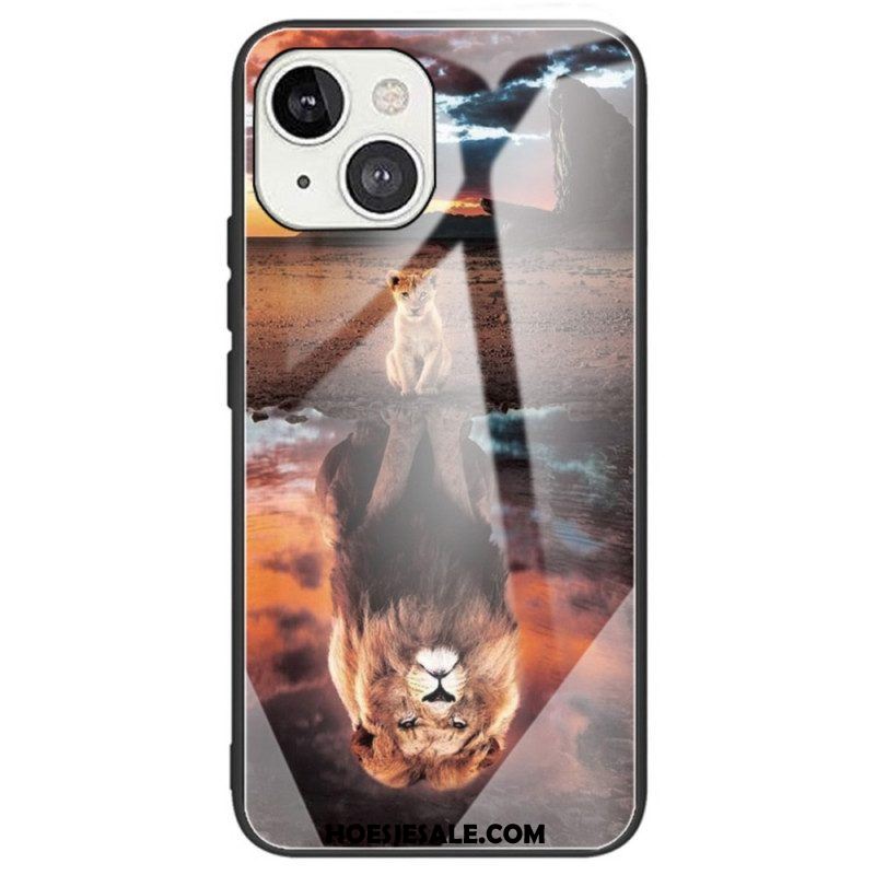 Hoesje voor iPhone 14 Kittendroom Van Gehard Glas