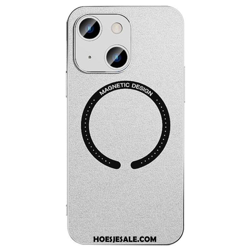 Hoesje voor iPhone 14 Magsafe-compatibel Kunstleer