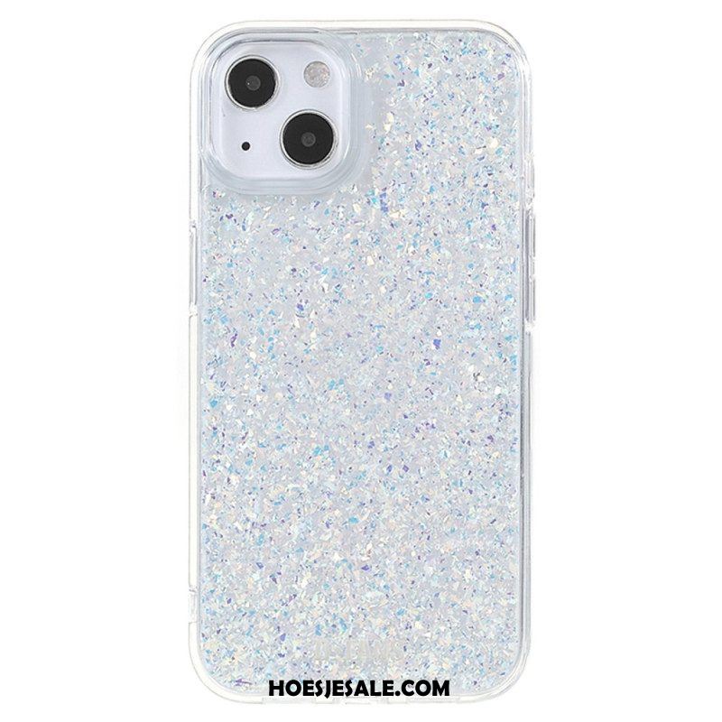 Hoesje voor iPhone 14 Pailletten