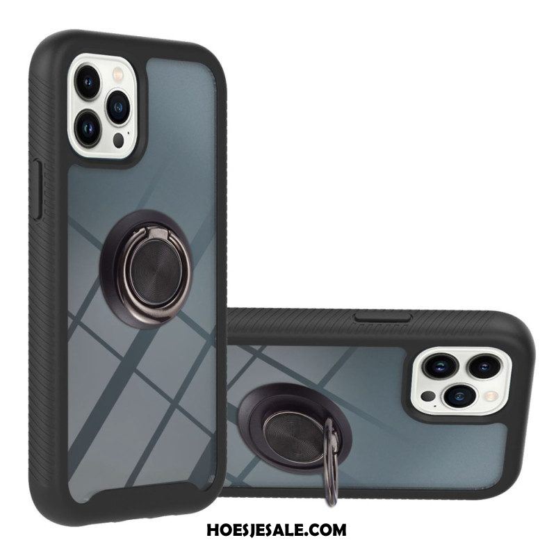 Hoesje voor iPhone 14 Pro Hybride Ringbeugel