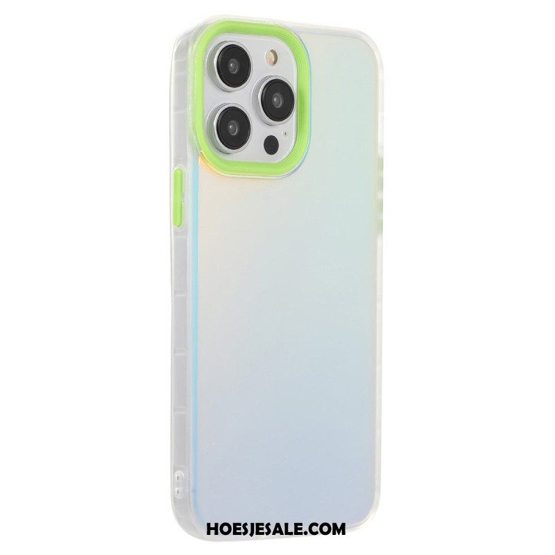 Hoesje voor iPhone 14 Pro Max Laser-effect