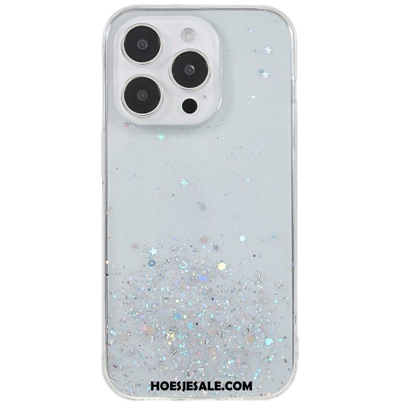 Hoesje voor iPhone 14 Pro Max Premium Pailletten