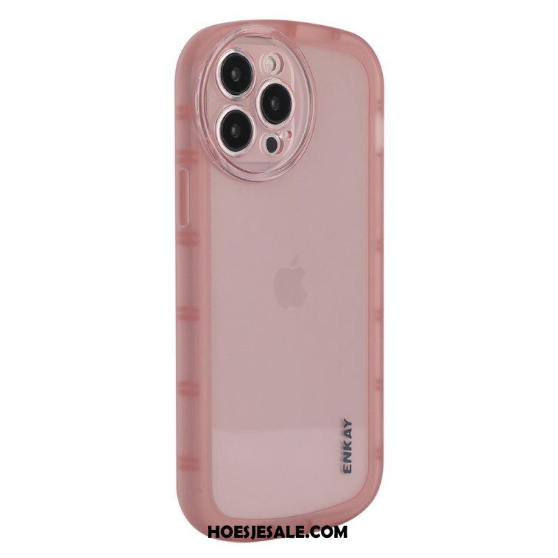 Hoesje voor iPhone 14 Pro Siliconenmat Enkay