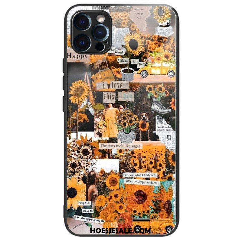 Hoesje voor iPhone 14 Pro Zonnebloemen