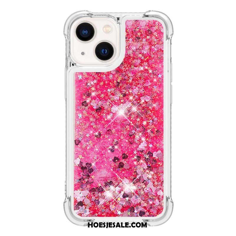 Hoesje voor iPhone 15 Glitters