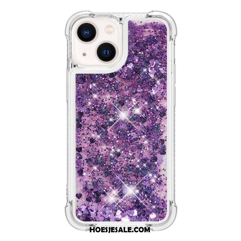 Hoesje voor iPhone 15 Glitters