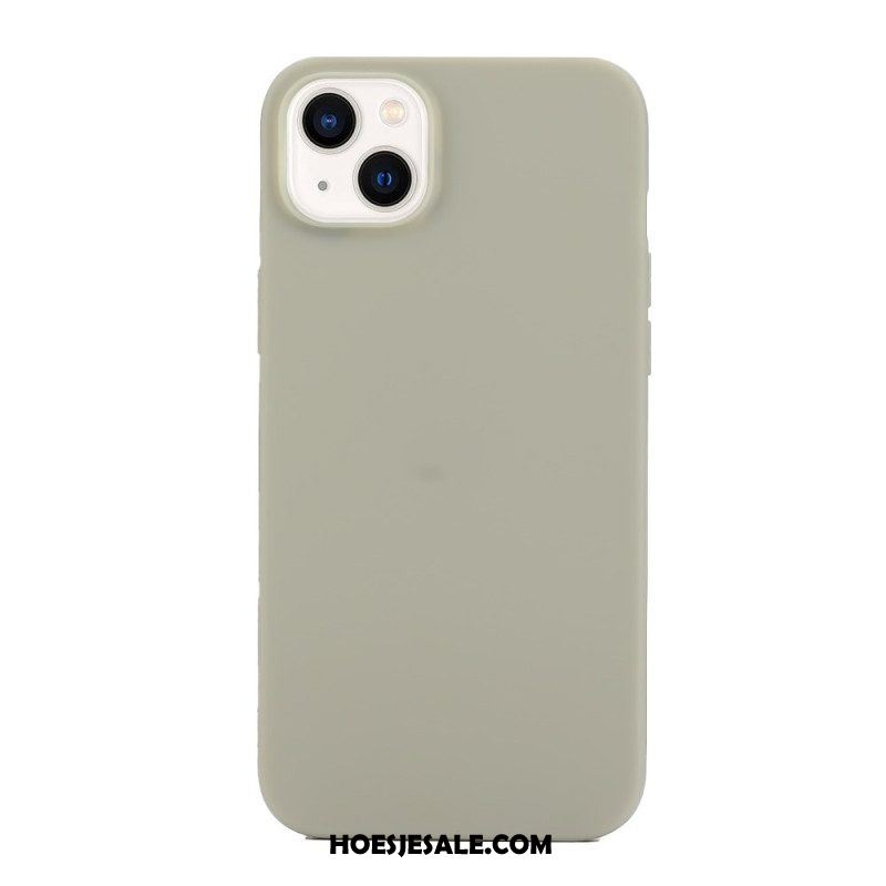 Hoesje voor iPhone 15 Matte Siliconen