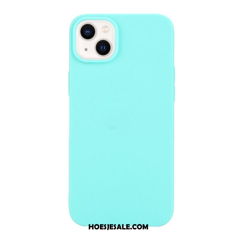 Hoesje voor iPhone 15 Matte Siliconen