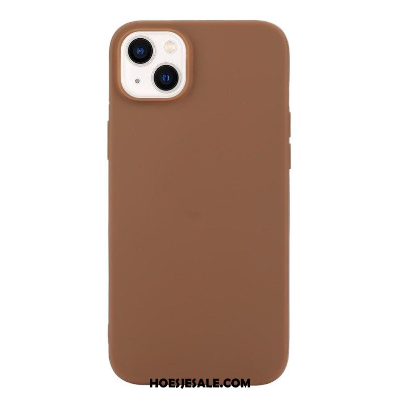 Hoesje voor iPhone 15 Matte Siliconen