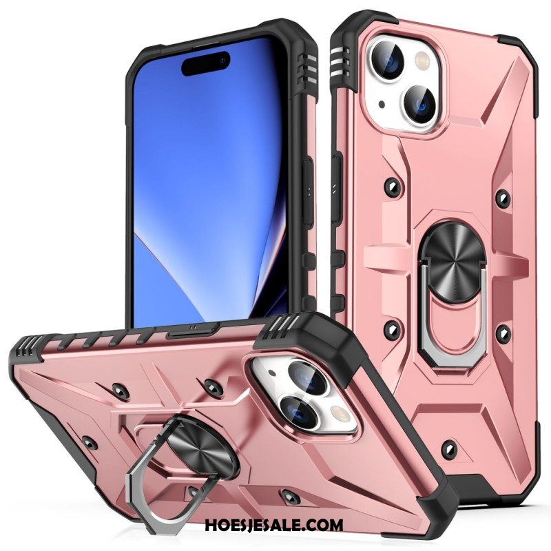 Hoesje voor iPhone 15 Plus Magnetische Steunring