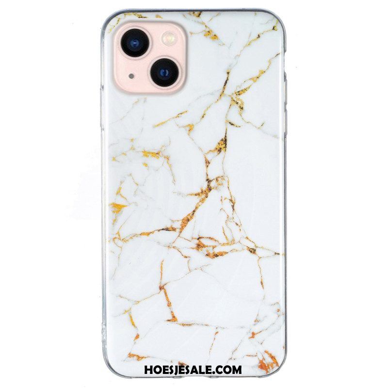 Hoesje voor iPhone 15 Plus Marmer