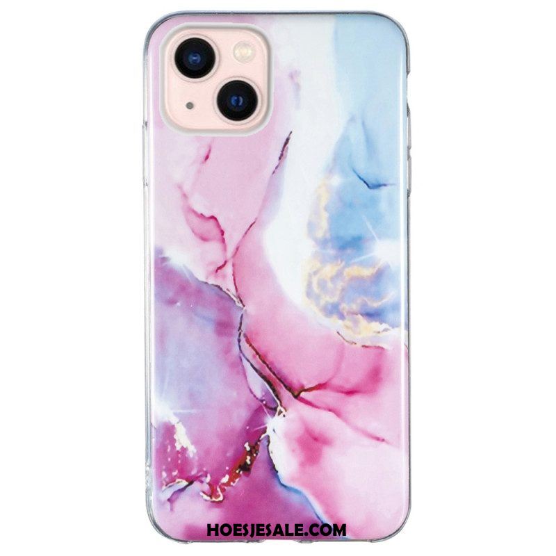 Hoesje voor iPhone 15 Plus Marmer