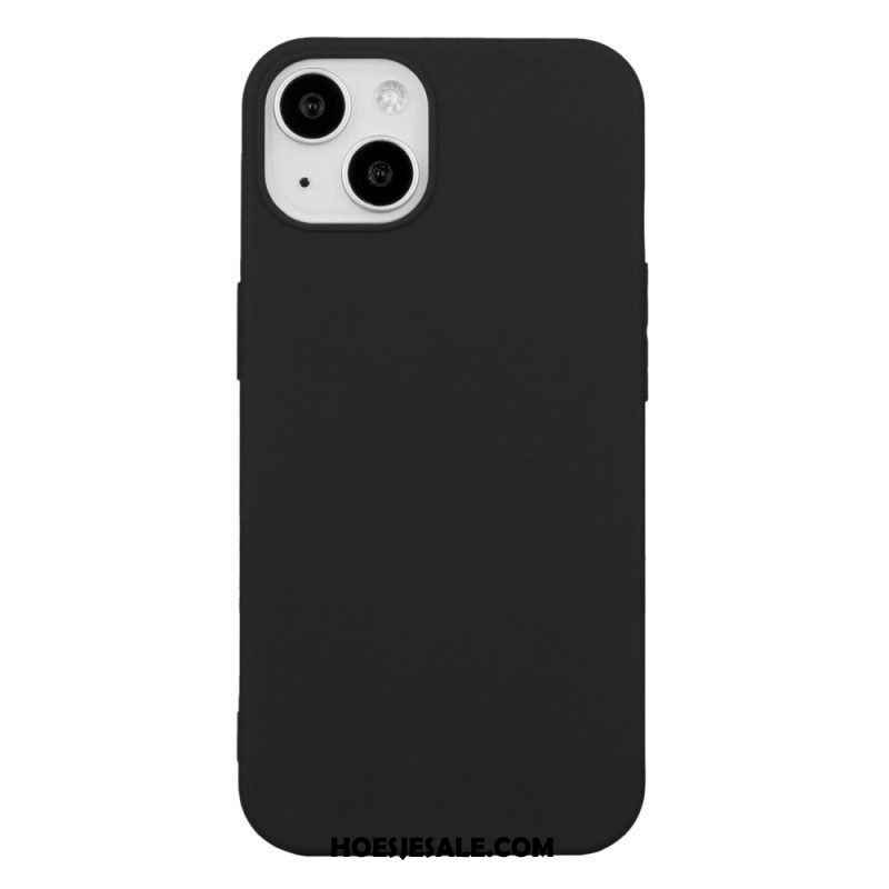 Hoesje voor iPhone 15 Plus Matte Siliconen