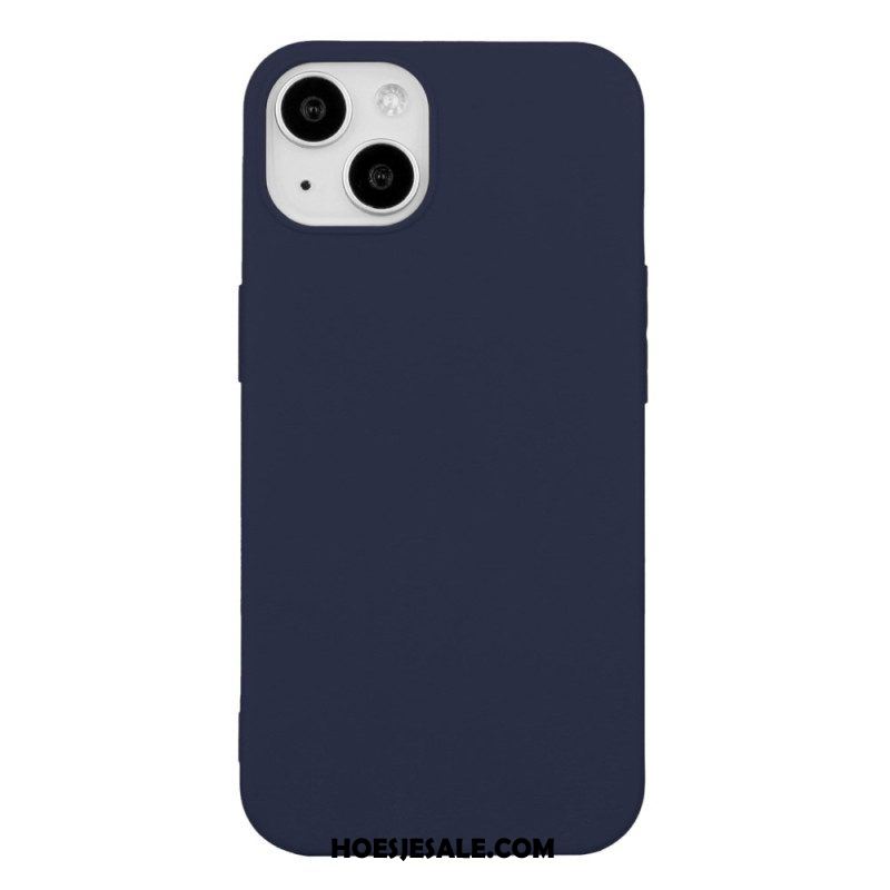 Hoesje voor iPhone 15 Plus Matte Siliconen