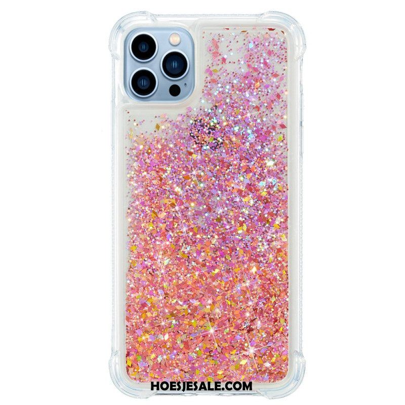 Hoesje voor iPhone 15 Pro Glitters