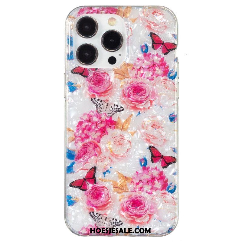 Hoesje voor iPhone 15 Pro Max Bloemen