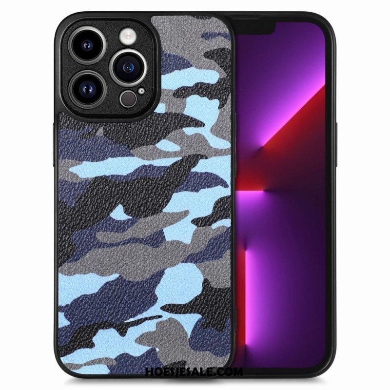 Hoesje voor iPhone 15 Pro Max Militaire Camouflage