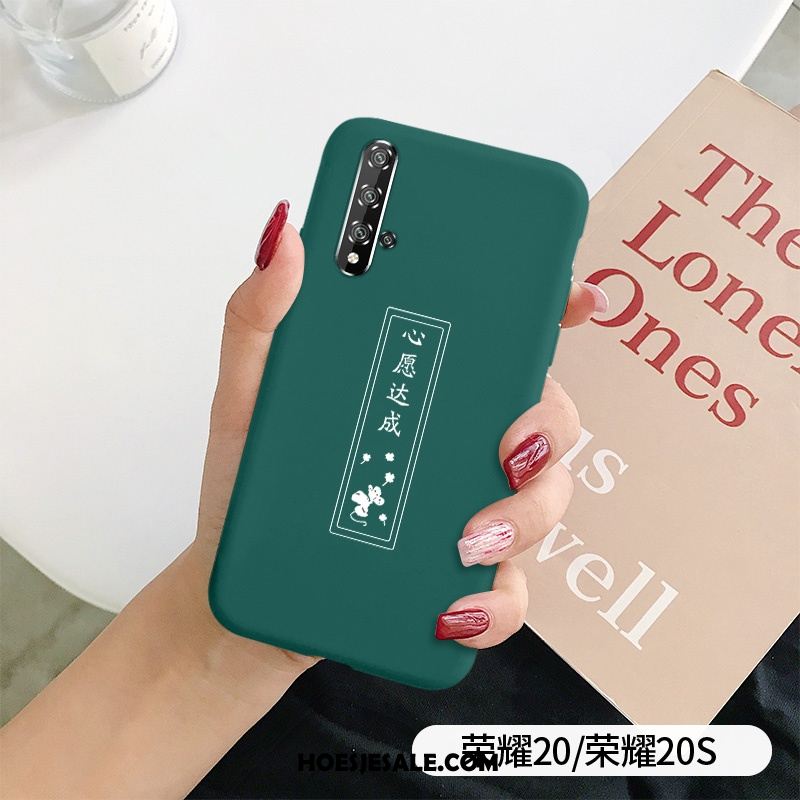 Honor 20 Hoesje Eenvoudige Zacht Schrobben Bescherming Trendy Merk Kopen