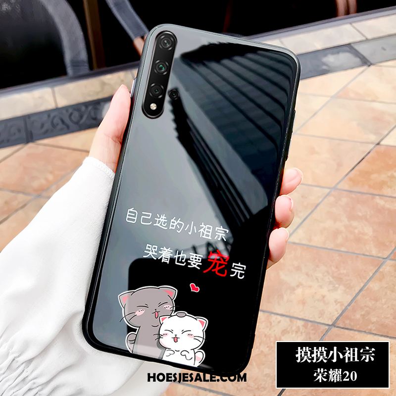 Honor 20 Hoesje Trendy Merk Zacht Zwart Super Schattig Lovers Kopen