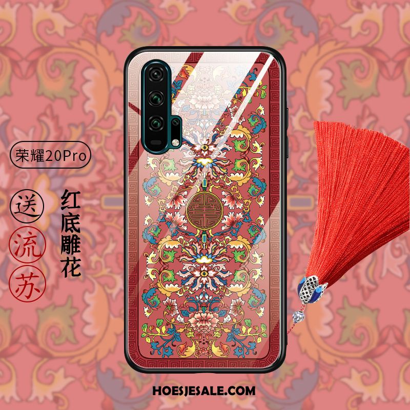 Honor 20 Pro Hoesje All Inclusive Hoes Klassiek Mobiele Telefoon Roze Korting