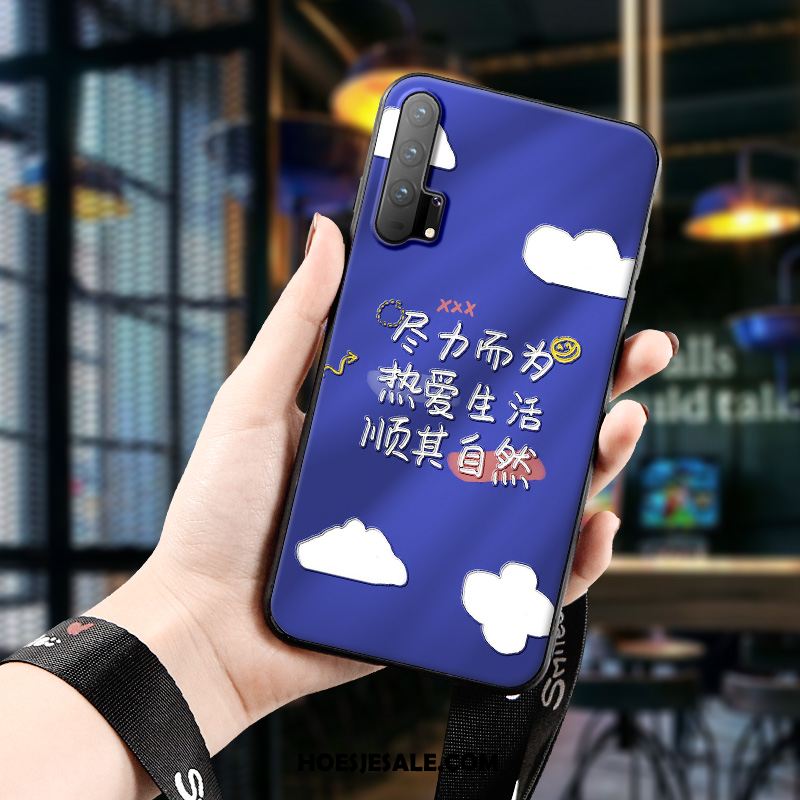 Honor 20 Pro Hoesje Bescherming Mode Zacht Blauw Hoes Kopen