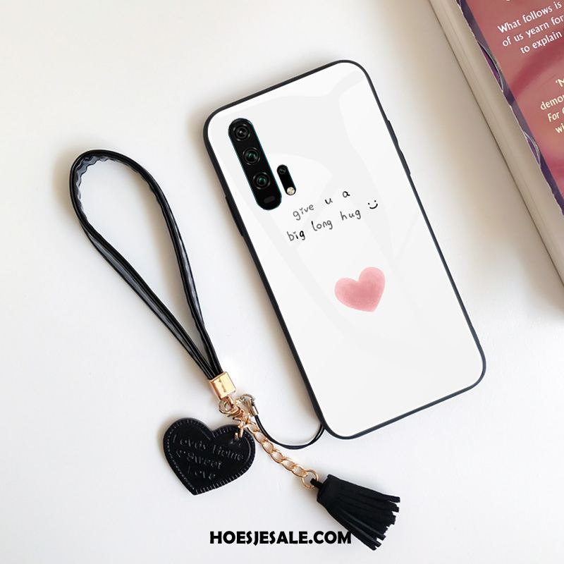 Honor 20 Pro Hoesje Eenvoudige Liefde Net Red Trend Spiegel Kopen
