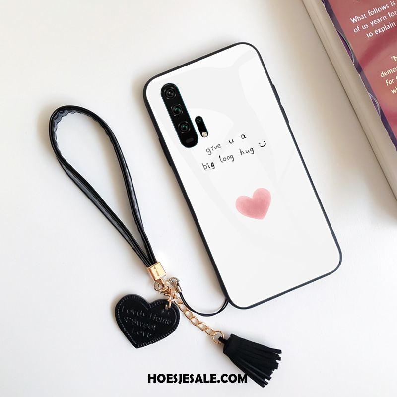 Honor 20 Pro Hoesje Eenvoudige Liefde Net Red Trend Spiegel Kopen